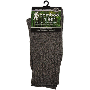 Charcoal Hiking Socks - Black/Grey Marble