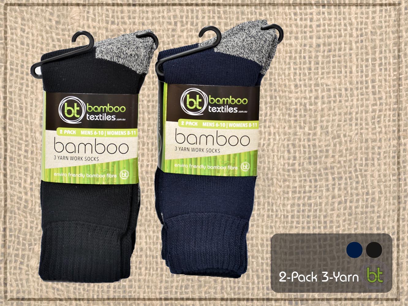 Work Socks 2 pack